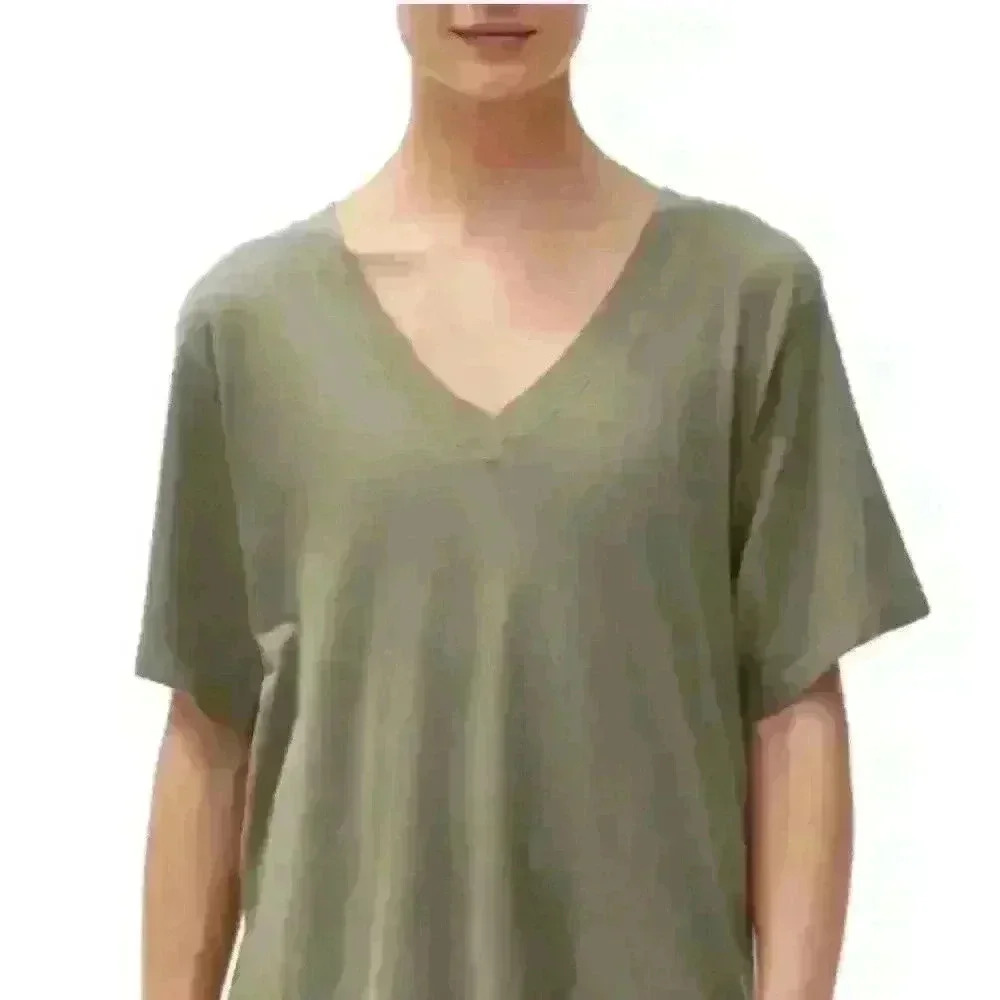 NWT Michael Stars Cyrus V-Neck High-Low Tee - Picture 8 of 13